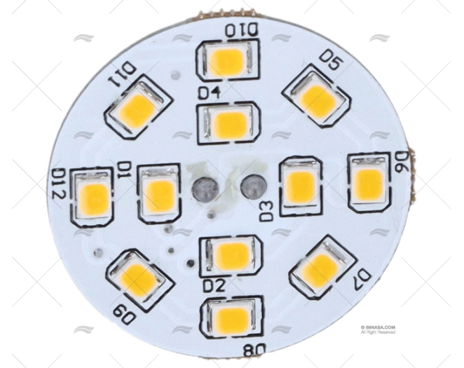 LÂMPADA G4 12/24V  0,9W LED PIN TRASEIRO