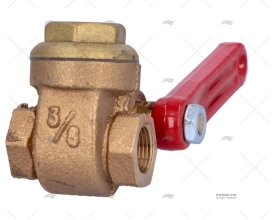 VALVOLA A SARACINESCA A CHIUSURA RAPIDA 3/8\" GUIDI