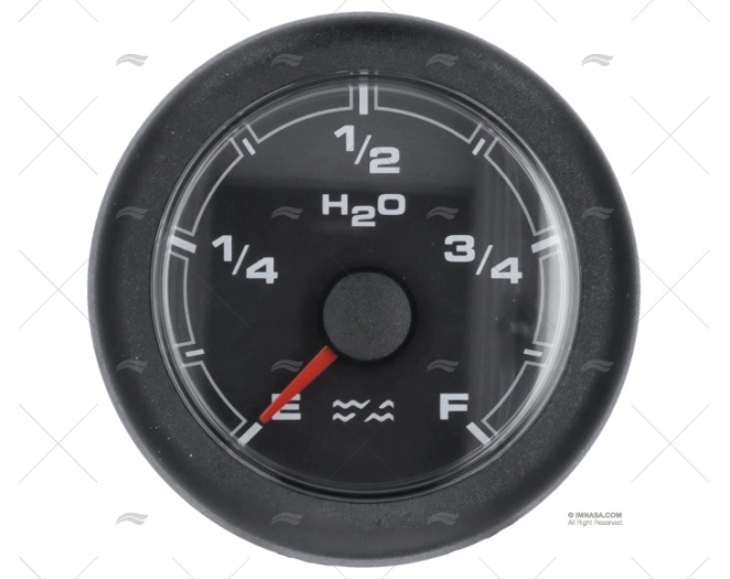 INDICATORE DIFFERENZIALI 12/24V NERO  OL