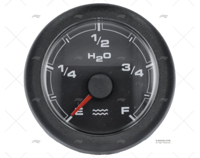 INDICADOR AGUA 12/24V NEGRO OL