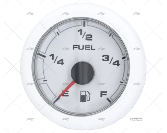 INDICADOR COMBUSTÍVEL 12/24V BRANCO