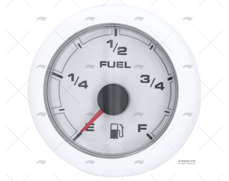 INDICADOR COMBUSTÍVEL 12/24V BRANCO