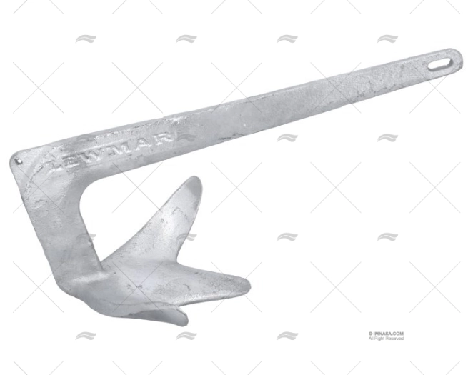 CLAW ANCHOR GALVANIZED 2kg LEWMAR CLAW ANCHOR GALVANIZED 2kg LEWMAR