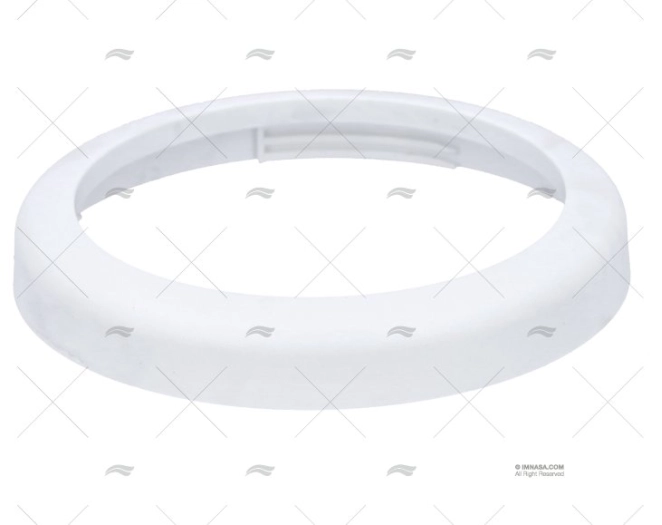 BEZEL ROUND OL WHITE 85mm