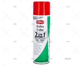 SPRAY GALVA COR RAL3000 VERMELHO 500Ml