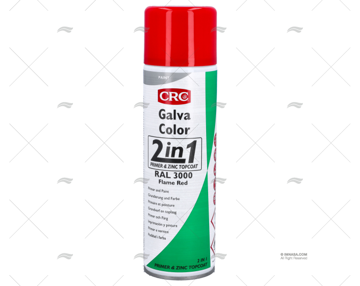 Galvacolor RAL3000 VERMELHO     Spray 500ml