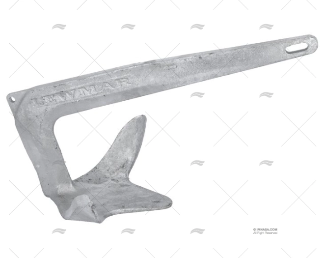 ÂNCORA CLAW 50  kg GALVANIZADO LEWMAR