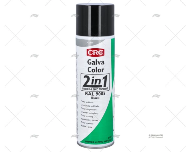 GALVACOLOR RAL9005 NEGRO    SPRAY 500ml