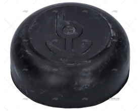 TAMPÃO BORRACHA 53mm PRETO BESENZONI