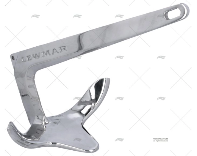 ANCORA CLAW  7,5kg INOX LEWMAR