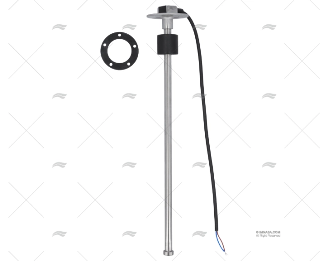 SENSORE DI LIVELLO GALLEGGIANTE ACCIAIO INOX  390mm