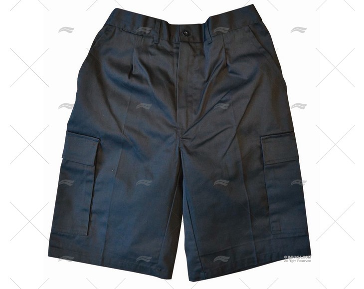 PANTALON CORTO NEGRO TERGAL 240g T-38