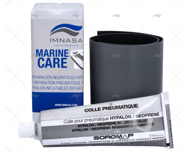 KIT REPARAÇÃO PNEUMÁTICAS HYPALON CINZA