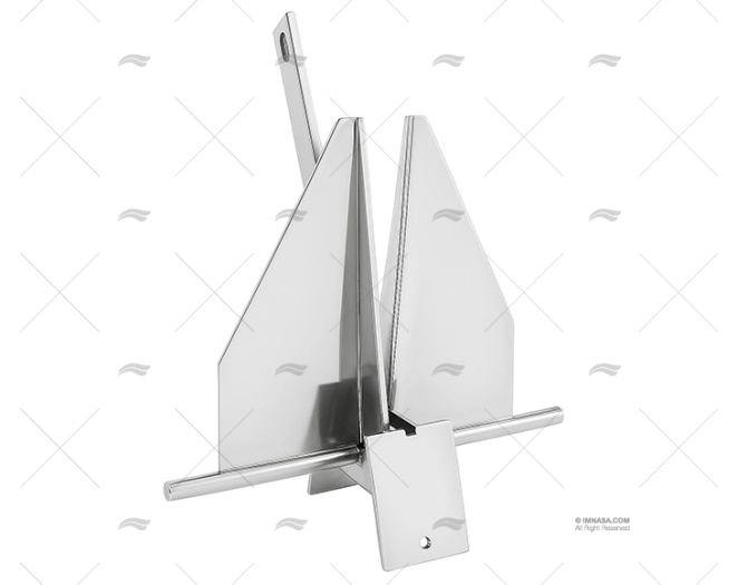 ANCLA DANFORTH-T 20 kg INOX