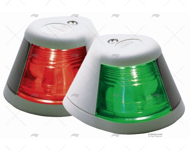 LUCE NAV. COPPIA BABORDO TRIBORDO BIANCO PERKO