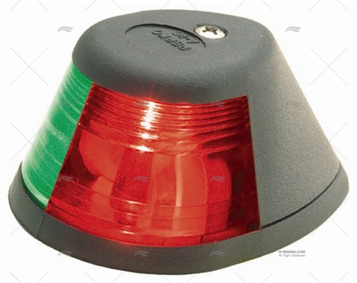 LUZ DE NAVEGAÇÃO BI COR PRETA PERKO