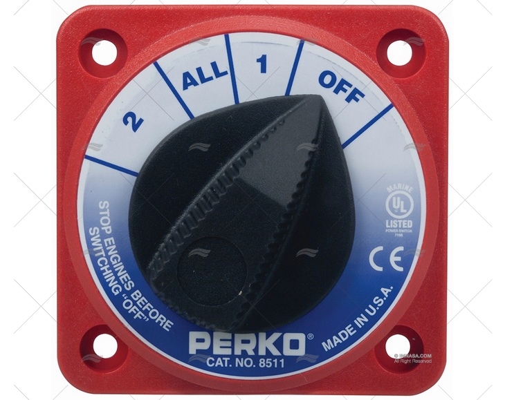DESCONECTOR BATERIA 315A 3P 102X102 PERKO