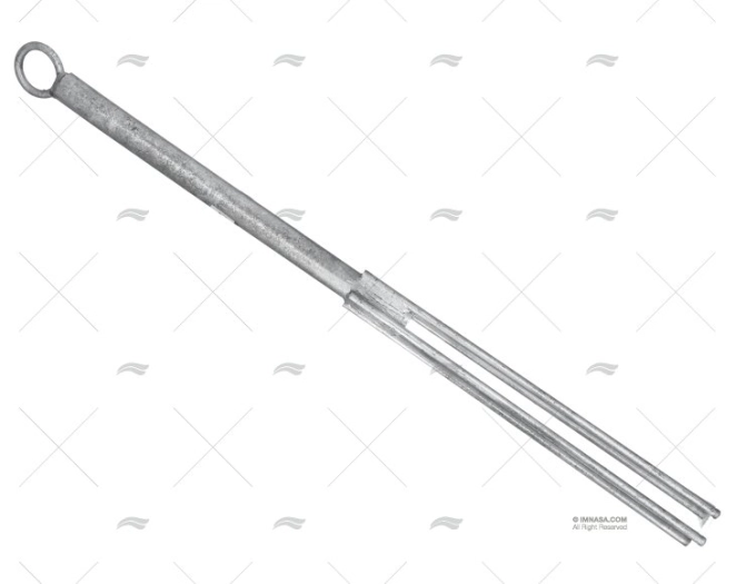 ÂNCORA ÂNCORA DOBRÁVEL 2,5kg GALVANIZADA