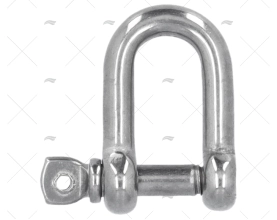 MANILHA RETA INOX 04mm