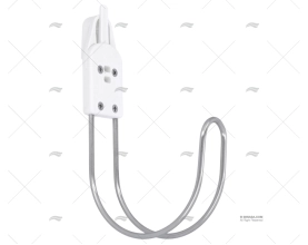SUPORTE INOX PARA ARO SALVA-VIDAS