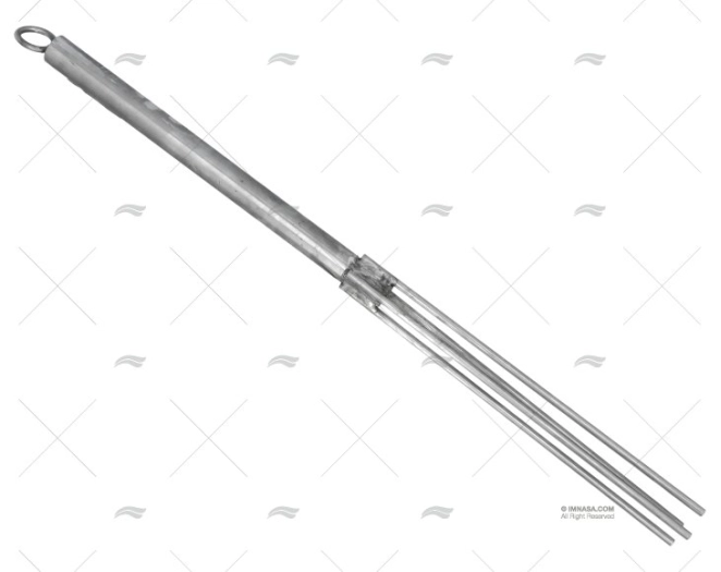 ÂNCORA DOBRÁVEL 2,5kg INOX VARETAS