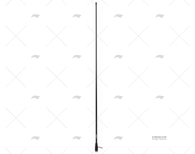 ANTENA VHF 1.50MT 3dB PRETA SCOUT
