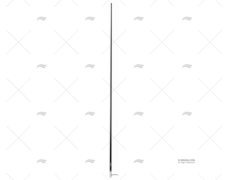 VHF BLACK ANTENNA 2.4MT SCOUT