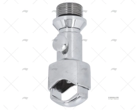 BASE ANTENA RETO TUBO 22-25mm CROMADO SCOUT