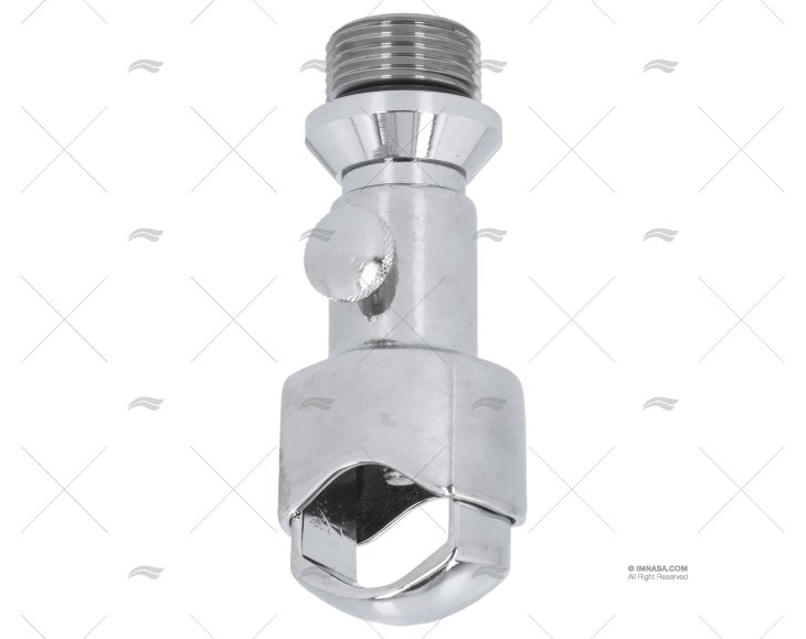 BASE ANTENA RETO TUBO 22-25mm CROMADO SCOUT
