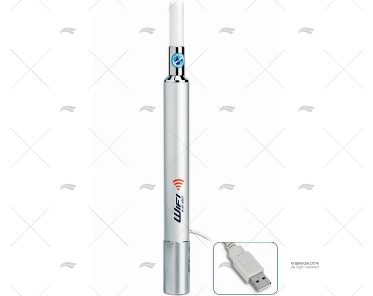 ANTENNA WIFI 1.10MT 2400-2500Mhz FIBRA SCOUT