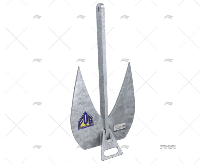 ÂNCORA FOB   8 kg GALVANIZADA