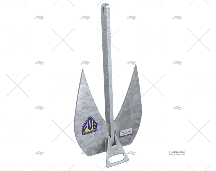 ÂNCORA FOB  20 kg GALVANIZADO