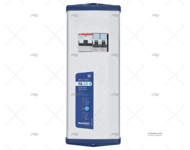 CARICABATTERIE 12V  25A DISTRIBUTORE 220V 10A DOLPHIN