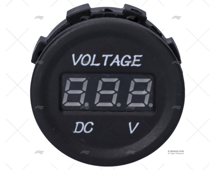 VOLTÍMETRO  6-30V DIGITAL SIMPLES