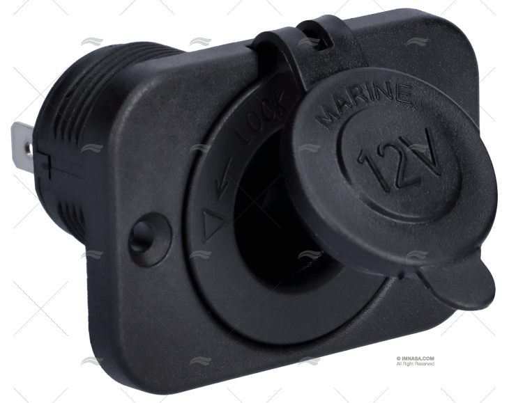 PRESA ACCENDINO 12V 20A DC//24V 15A DC S.F