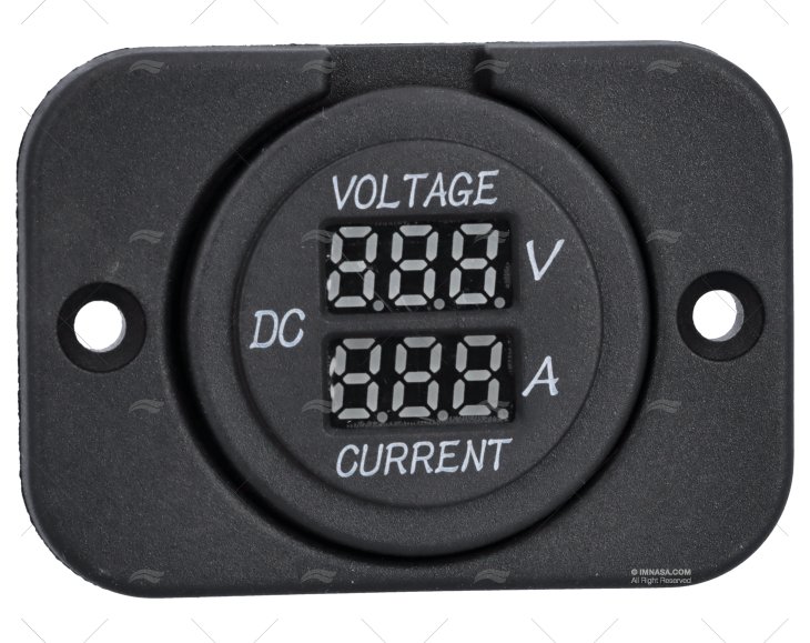 DIGITAL VOLTMETER AMMETER SOCKET  6-30V-