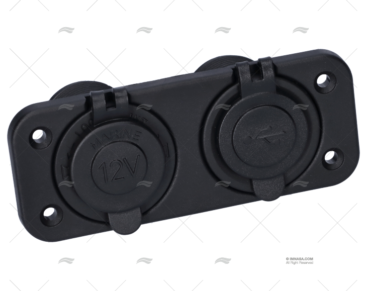 PRESA ACCENDINO /DOPPIO USB