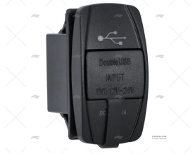 INTERRUTTORE DOPPIO USB