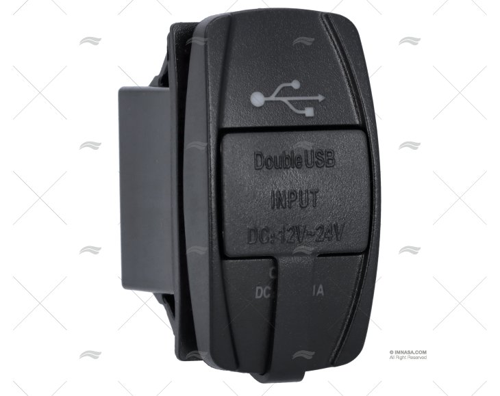 INTERRUTTORE DOPPIO USB