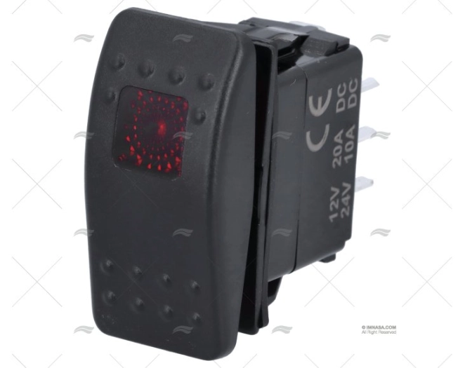 INTERRUTTORE UNIPOLARE ON-OFF-ON SERIE 200