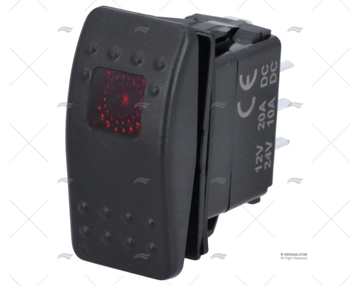 INTERRUTTORE UNIPOLARE ON-OFF-ON SERIE 200