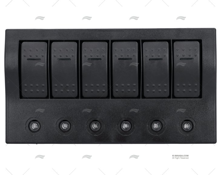 PANNELLO ELETTRICO MAGNETOTERMICO LED 6
