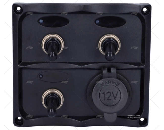 TABLEAU ELECTRIQUE 12V 3+1