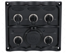 PAINEL ELÉCTRICO 12V 5+1
