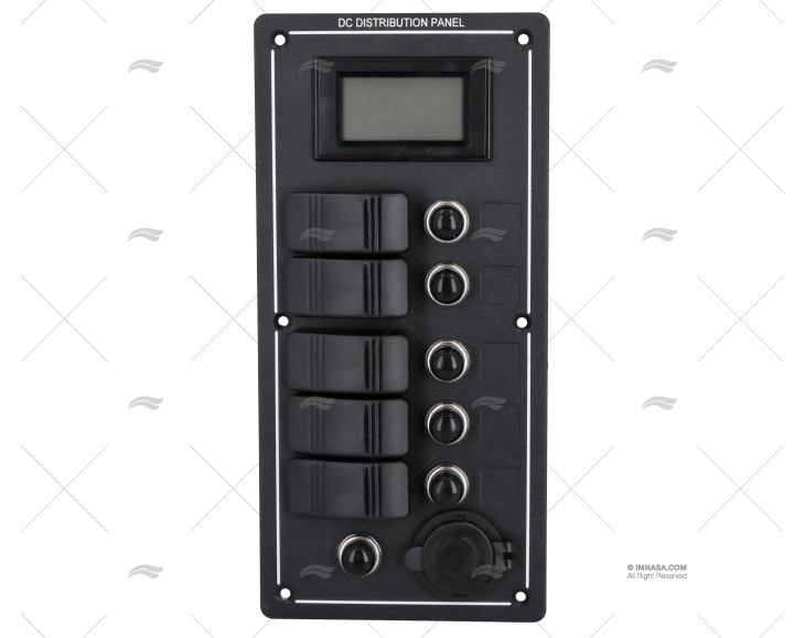 PAINEL ELÉCTRICO LED 12V ON/OFF 5+VOLT
