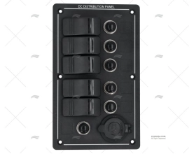 PANNELLO ELETTRICO LED 12V ON/OFF 5