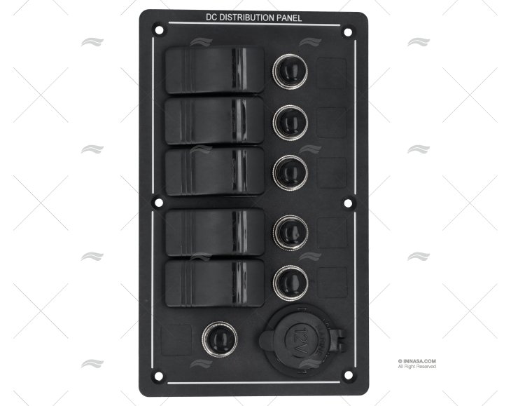 PANNELLO ELETTRICO LED 12V ON/OFF 5