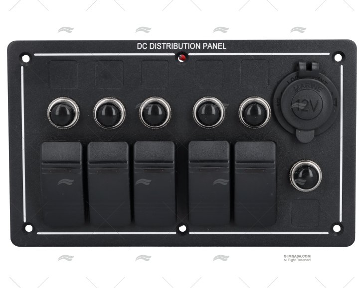 PAINEL ELÉCTRICO LED 12V LIGA/DESLIGA 5