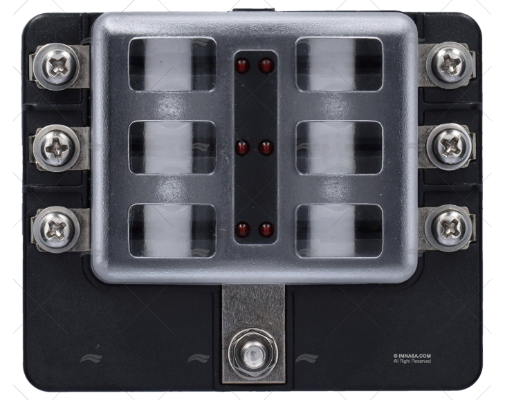 CAIXA PARA FUSÍVEIS PARAFUSOS 6