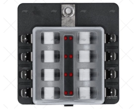 CAIXA PORTAFUSÍVEL PLACAS 8